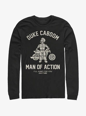 Disney Pixar Toy Story 4 Duke Caboom Long-Sleeve T-Shirt