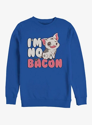 Disney Moana Not Bacon Crew Sweatshirt