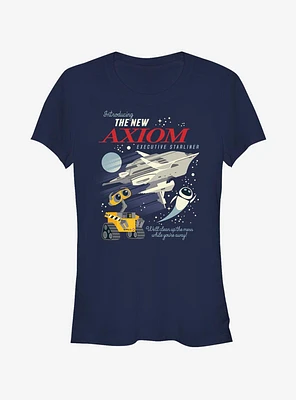 Disney Pixar Wall-E Axiom Poster Girls T-Shirt