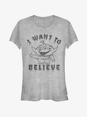 Disney Pixar Toy Story Aliens Believe Girls T-Shirt