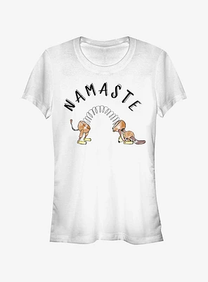 Disney Pixar Toy Story Namaste Slinky Girls T-Shirt