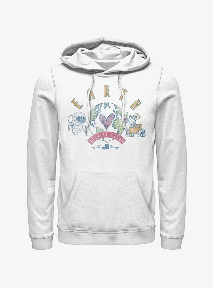 Disney Pixar Wall-E Ocean Love Hoodie