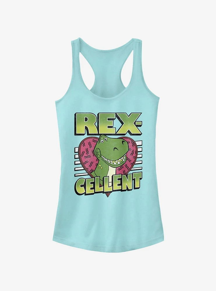 Disney Pixar Toy Story Rexcellent Heart Girls Tank