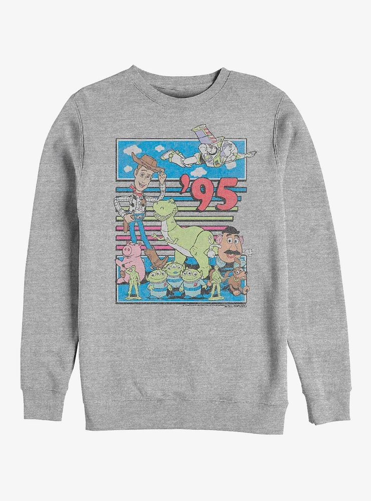 Disney Pixar Toy Story Fast Toys Crew Sweatshirt