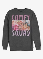 Disney Wreck-It Ralph Comfy Squad Selfie Crew Sweatshirt