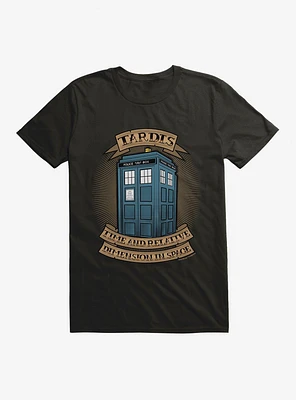 Doctor Who TARDIS Acronym Banner T-Shirt