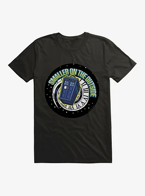 Doctor Who TARDIS Smaller On The Outside T-Shirt