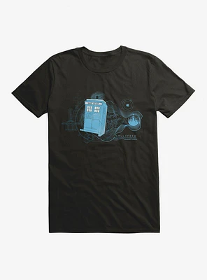 Doctor Who TARDIS Wibbly Wobbly T-Shirt