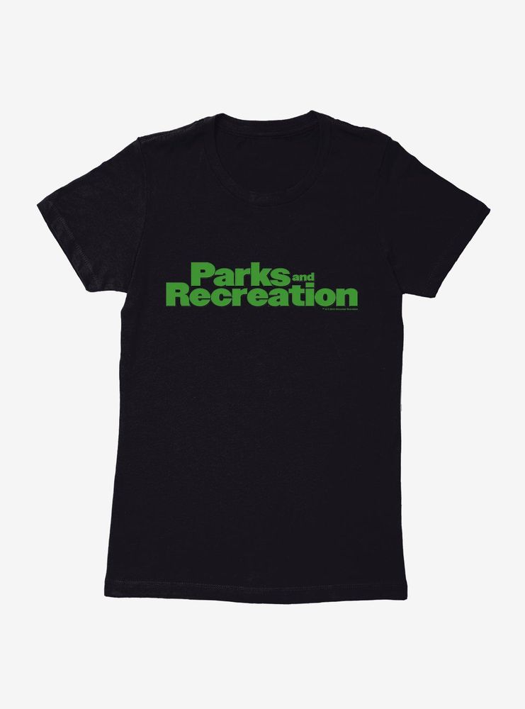 Parks And Recreation Bold Logo Womens T-Shirt