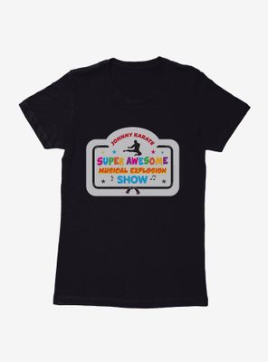 Parks And Recreation Johnny Karate Show Banner Womens T-Shirt