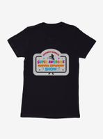 Parks And Recreation Johnny Karate Show Banner Womens T-Shirt