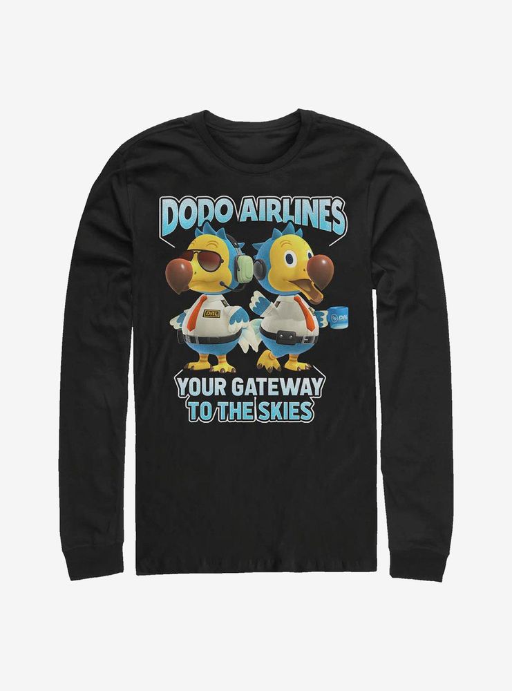 Animal Crossing: New Horizons Dodo Bros Long-Sleeve T-Shirt