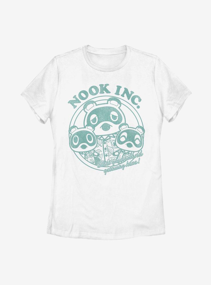 Animal Crossing: New Horizons Nook Inc. Getaway Womens T-Shirt