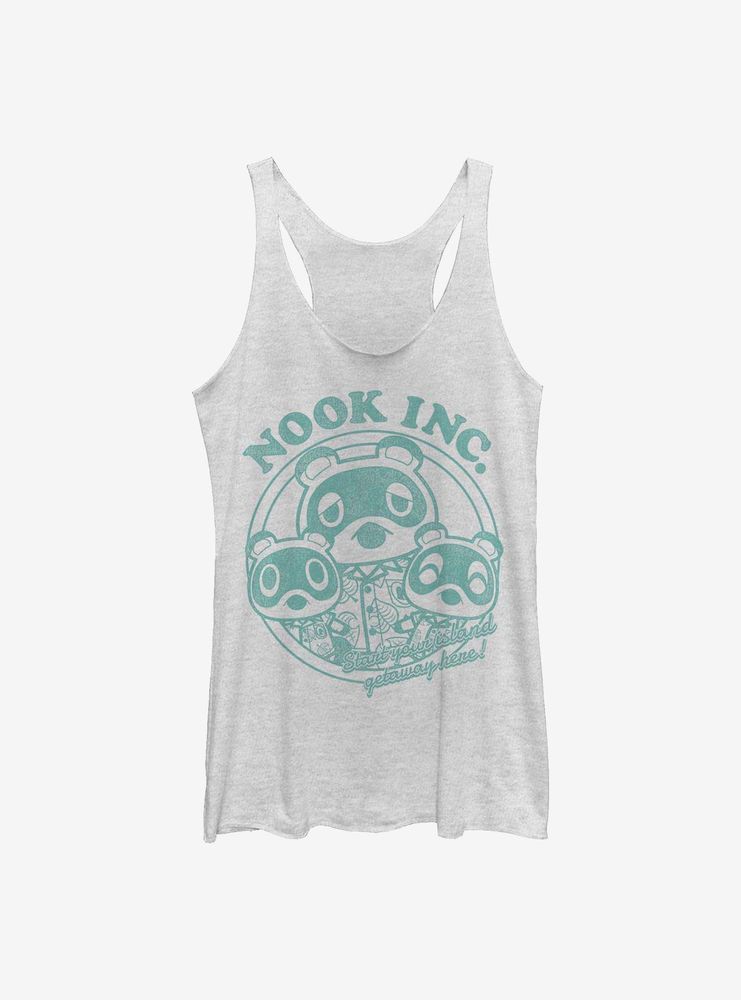 Animal Crossing: New Horizons Nook Inc. Getaway Womens Tank Top