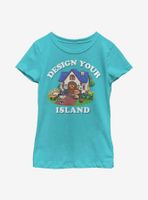 Animal Crossing: New Horizons Design Your Island Youth Girls T-Shirt