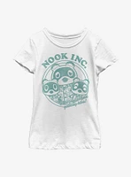Animal Crossing: New Horizons Nook Inc. Getaway Youth Girls T-Shirt
