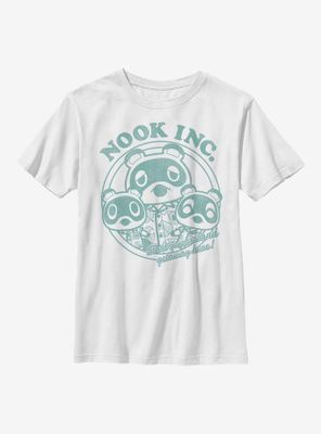 Animal Crossing: New Horizons Nook Inc. Getaway Youth T-Shirt