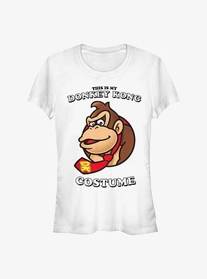 Nintendo Dk Face Girls T-Shirt