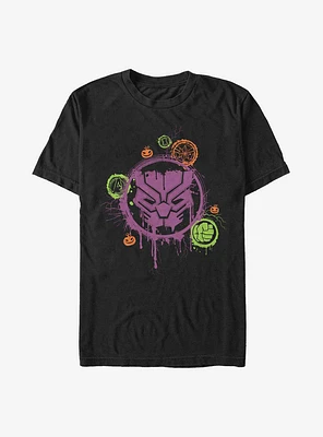 Marvel Avengers Panther Stencil T-Shirt
