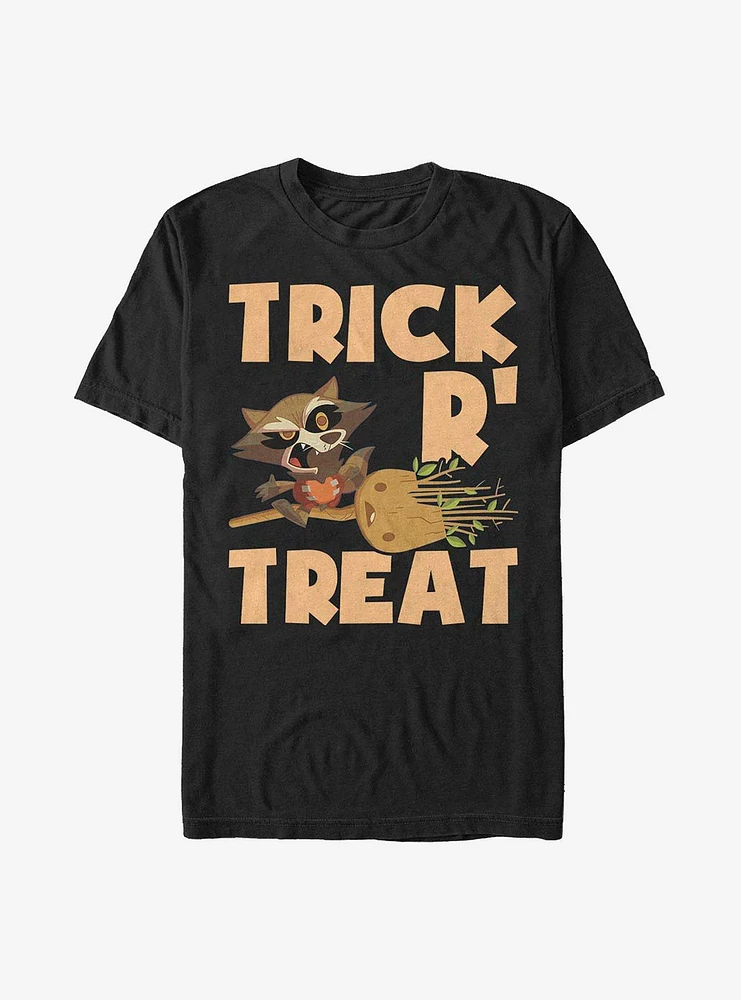 Marvel Guardians of The Galaxy Rocketgroot Halloween T-Shirt