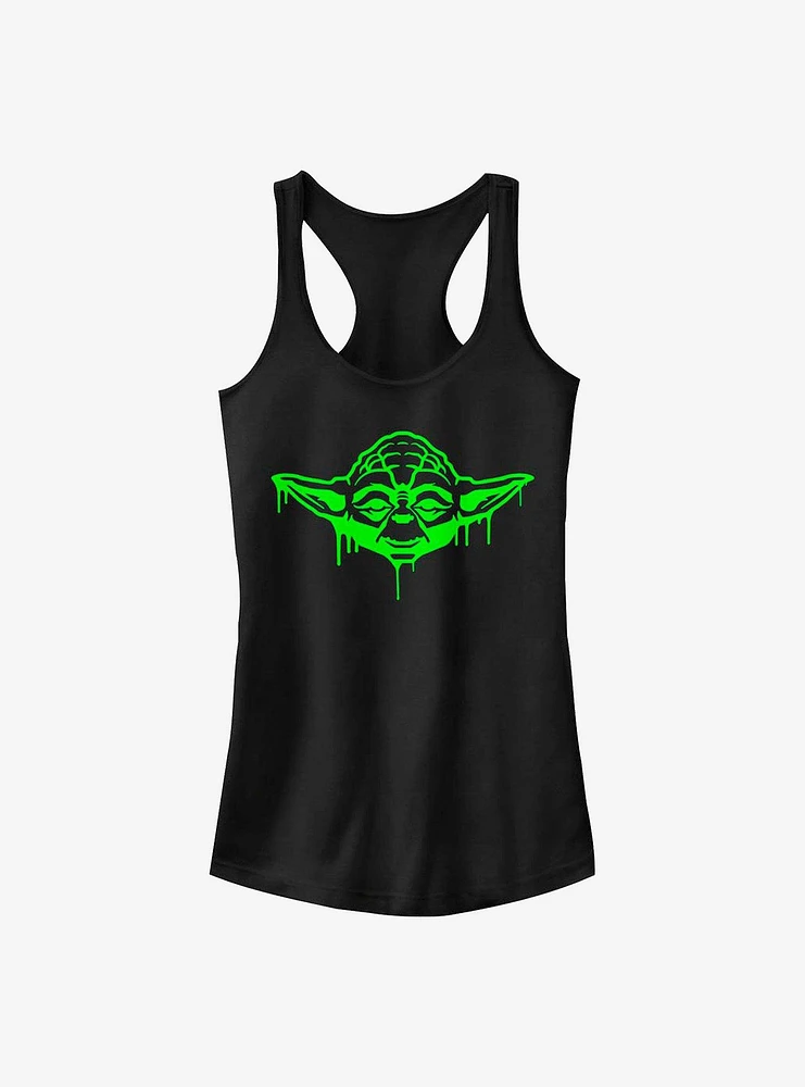 Star Wars Oozing Yoda Girls Tank