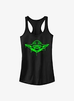 Star Wars Oozing Yoda Girls Tank