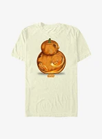 Star Wars BB-8 Pumpkin Logo T-Shirt