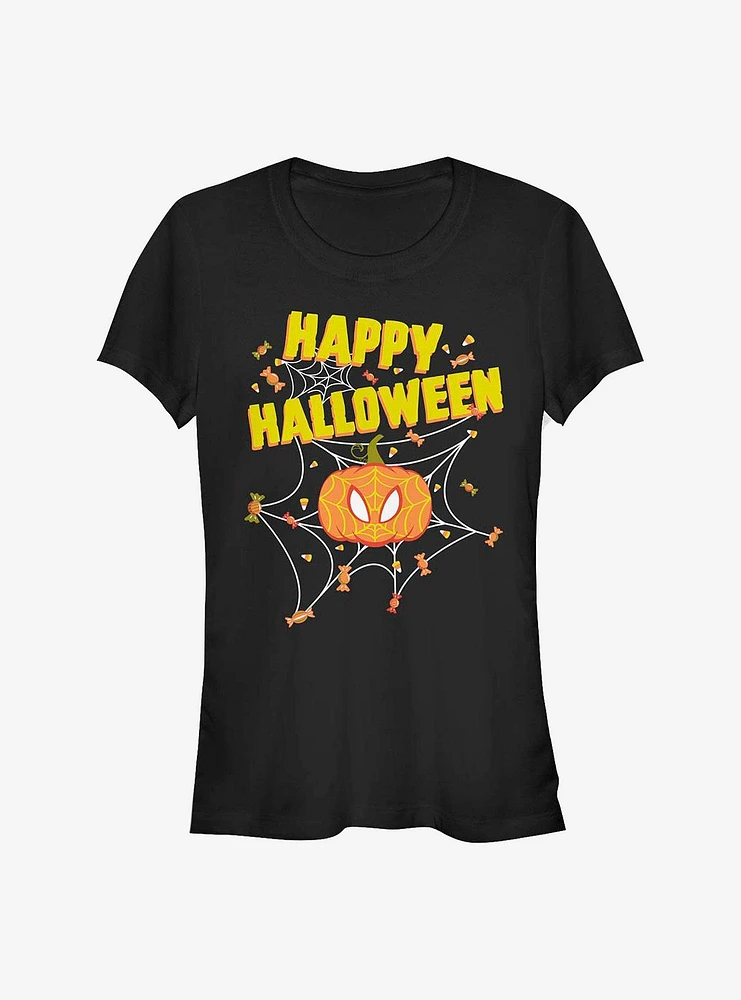 Marvel Spider-Man Candy Web Girls T-Shirt