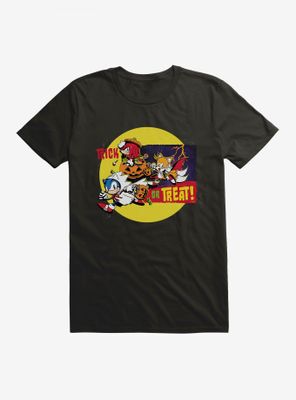 Sonic The Hedgehog Sonic, Tails and Knuckles Trick Or Treat T-Shirt