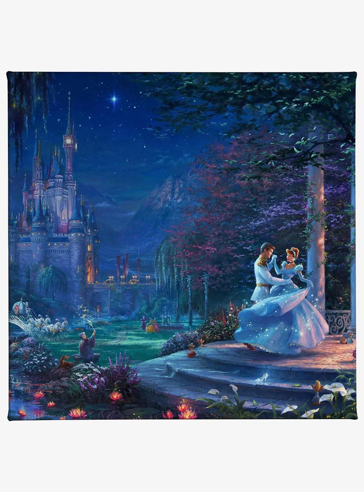 Disney Cinderella Dancing in the Starlight Gallery Wrapped Canvas