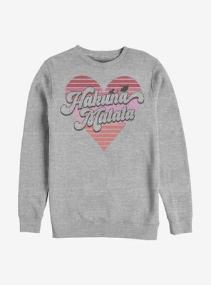 Disney The Lion King Hakuna Heart Sweatshirt