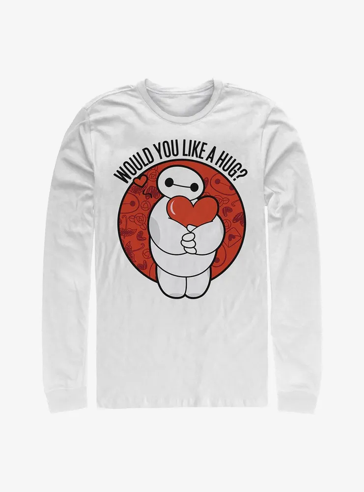 Disney Big Hero 6 Baymax Like A Hug Long-Sleeve T-Shirt