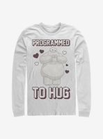 Disney Big Hero 6 Baymax Programmed To Hug Long-Sleeve T-Shirt