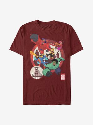Disney Big Hero 6 Circle Team T-Shirt
