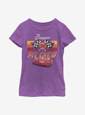 Disney Pixar Cars Junior Pit Crew Youth Girls T-Shirt