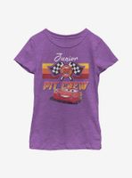 Disney Pixar Cars Junior Pit Crew Youth Girls T-Shirt