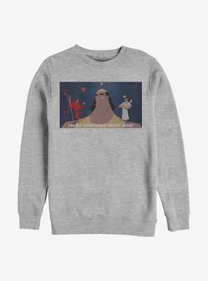 Disney The Emperor's New Groove So Confused Sweatshirt
