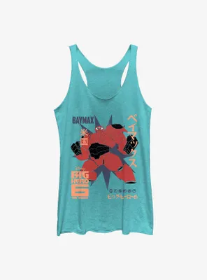 Disney Big Hero 6 Baymax Poster Womens Tank Top