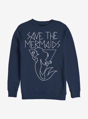 Disney The Little Mermaid Save Mermaids Sweatshirt