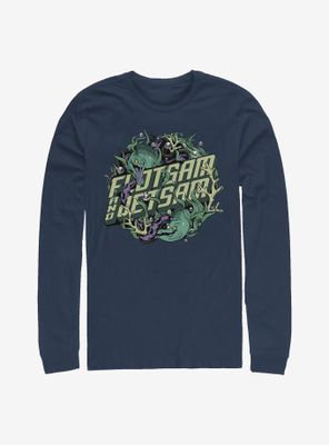 Disney The Little Mermaid Flotsam And Jetsam Long-Sleeve T-Shirt