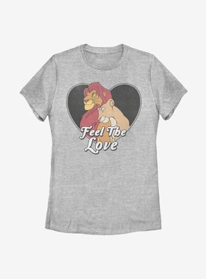 Disney The Lion King Feel Love Womens T-Shirt