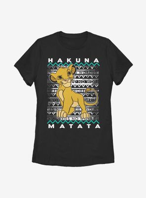 Disney The Lion King Hakuna Simba Womens T-Shirt