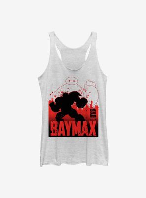Disney Big Hero 6 Baymax Sil Womens Tank Top