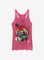 Disney Big Hero 6 Circle Team Womens Tank Top