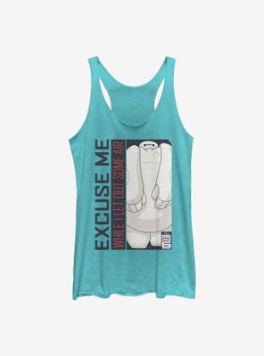 Disney Big Hero 6 Excuse Me Womens Tank Top