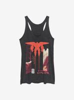 Disney Big Hero 6 Fly Baymax Womens Tank Top