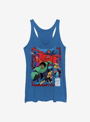 Disney Big Hero 6 Group Six Womens Tank Top