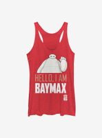 Disney Big Hero 6 Hello Baymax Womens Tank Top