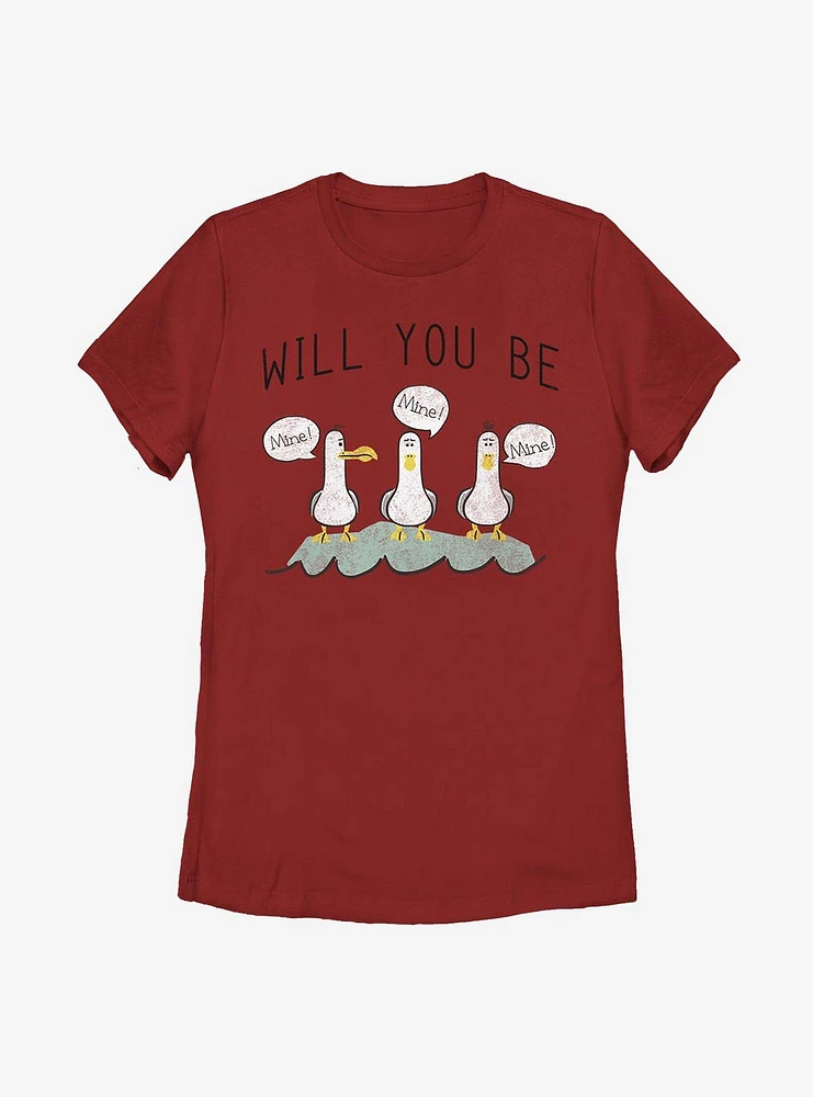 Disney Pixar Finding Nemo Mine Womens T-Shirt