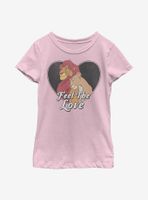 Disney The Lion King Feel Love Youth Girls T-Shirt